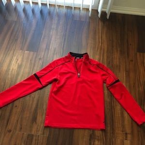 Very nice Asics pullover, zipper jacket